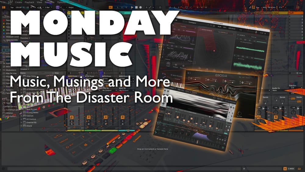 REPLAY: MONDAY MUSIC - September 1, 2025: 4 Days to Knobcon! Modwave native! New VST instruments from Dawesome and native instruments!